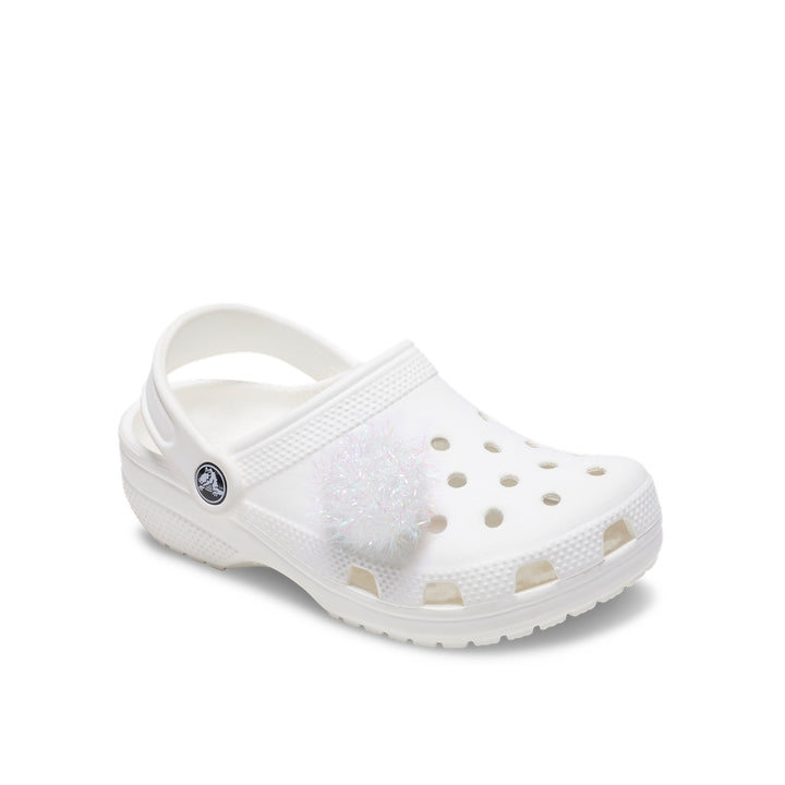 Jibbitz™ Charm White Tinsel Pom - Crocs™ Việt Nam
