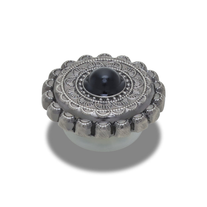 Jibbitz™ Charm Silver and Black Emblem - Crocs™ Việt Nam