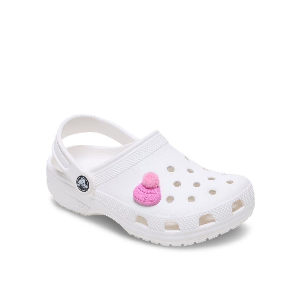 Jibbitz™ Charm Pink Beanie With Pom Pom