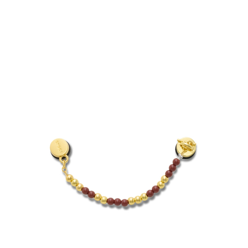 Jibbitz™ Charm Black And Gold Chain