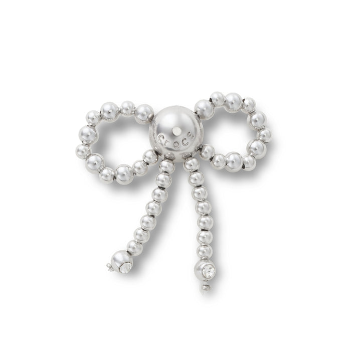 Jibbitz™ Charm Silver Beaded Bow - Crocs™ Việt Nam