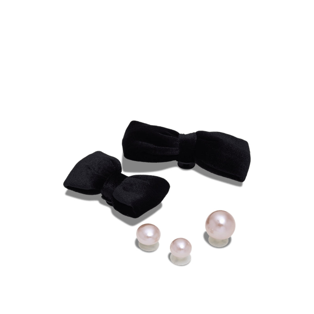 Jibbitz™ Charm Pink SMT Pearl And Bow