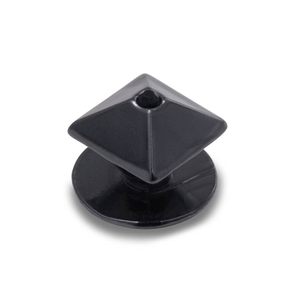 Jibbitz™ Charm Light Silver Pyramid Stud
