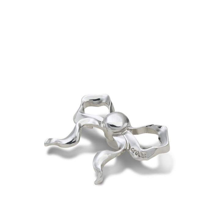 Jibbitz™ Charm Frilly Silver Bow - Crocs™ Việt Nam