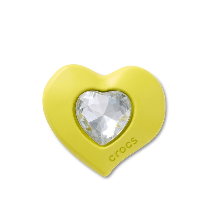Jibbitz™ Charm Yellow SMT Gem Heart - Crocs™ Việt Nam