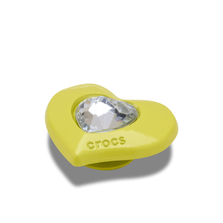 Jibbitz™ Charm Yellow SMT Gem Heart - Crocs™ Việt Nam