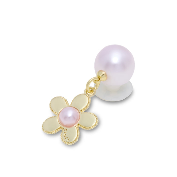 Jibbitz™ Charm Pink Pearl and Gold Flower - Crocs™ Việt Nam