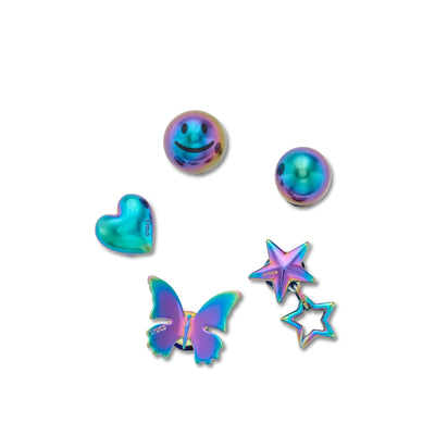 Jibbitz™ Charm Iridescent Meta