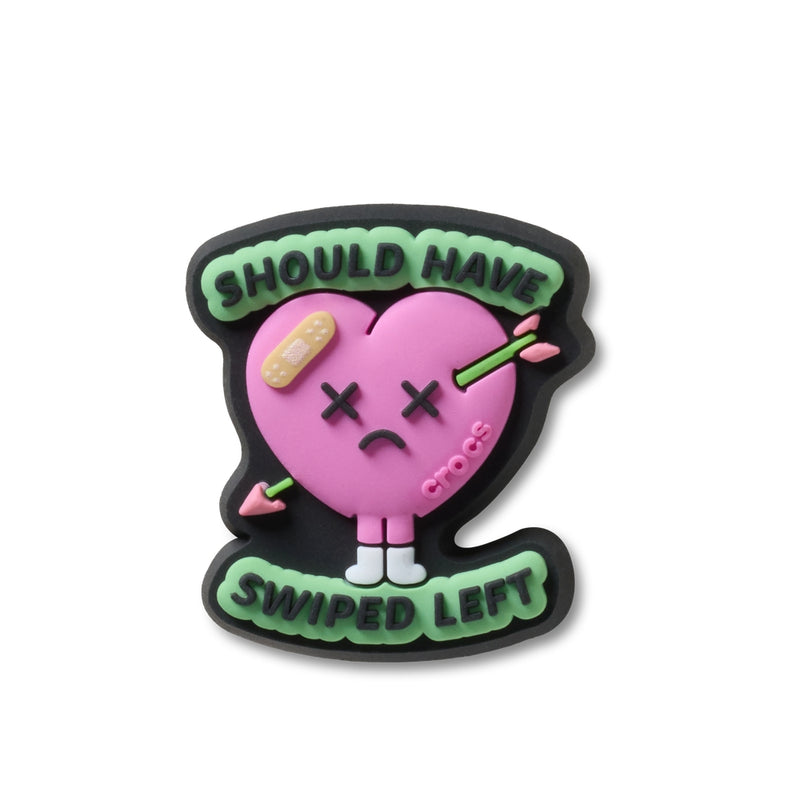 Jibbitz™ Charm Should Have Swiped Left