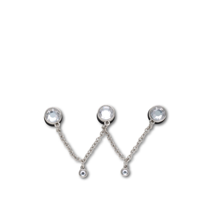 Jibbitz™ Charm Silver Triple SMT Gem Chain - Crocs™ Việt Nam