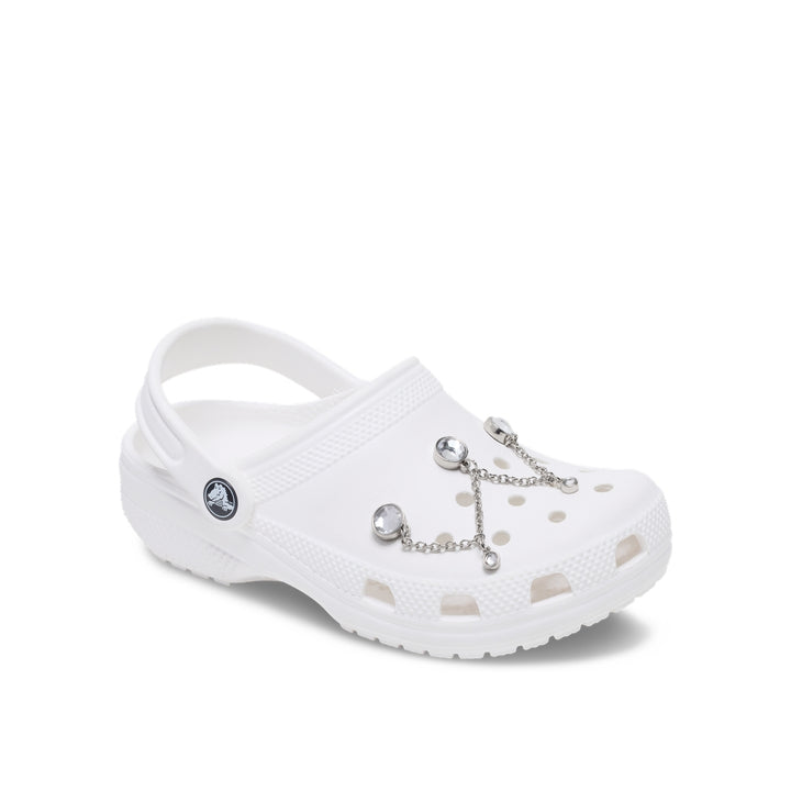 Jibbitz™ Charm Silver Triple SMT Gem Chain - Crocs™ Việt Nam