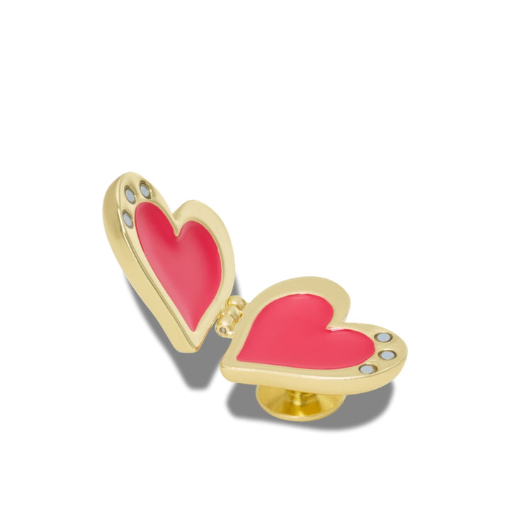 Jibbitz™ Charm Gold Bubble Locket Heart - Crocs™ Việt Nam
