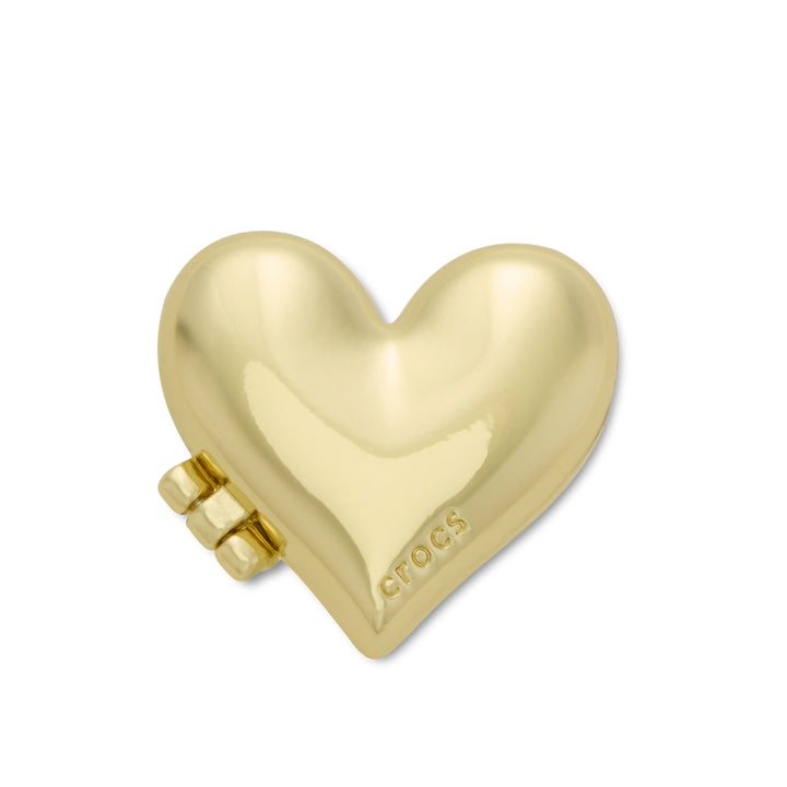Jibbitz™ Charm Gold Bubble Locket Heart - Crocs™ Việt Nam