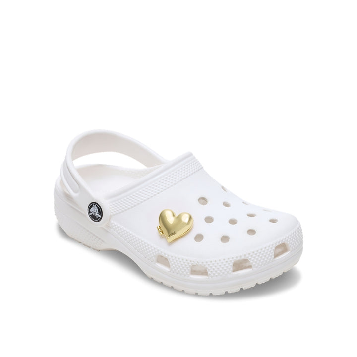 Jibbitz™ Charm Gold Bubble Locket Heart - Crocs™ Việt Nam