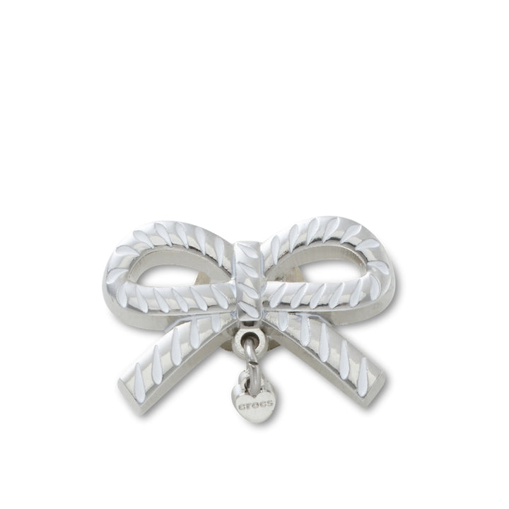 Jibbitz™ Charm White and Gold Bow SMT Gem - Crocs™ Việt Nam