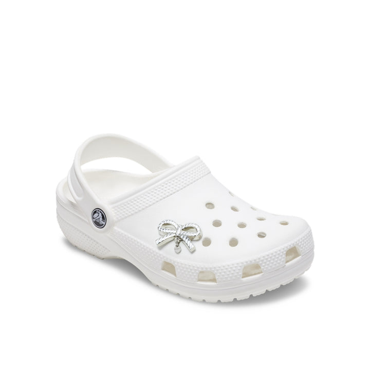 Jibbitz™ Charm White and Gold Bow SMT Gem - Crocs™ Việt Nam