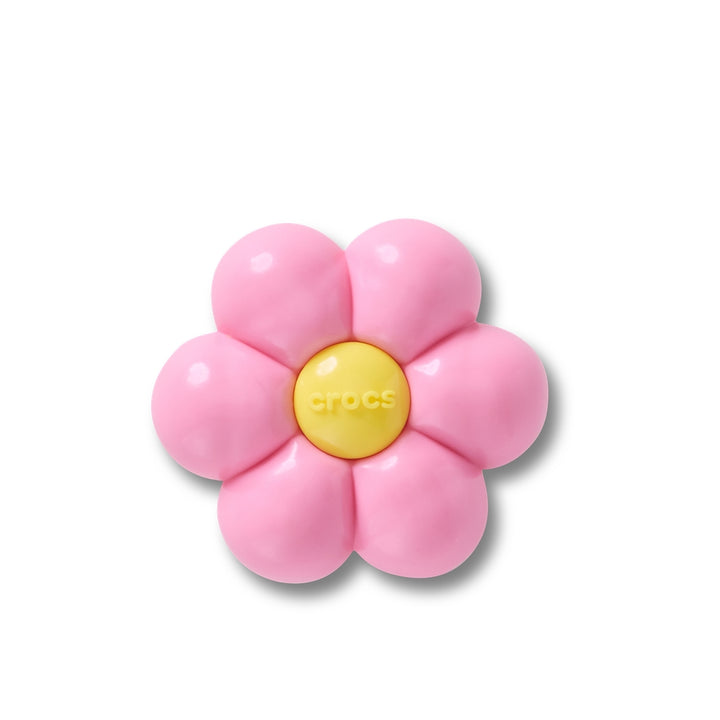 Jibbitz™ Charm Puffy Pink Flower - Crocs™ Việt Nam