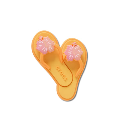 Jibbitz™ Charm Hibiscus Flip Flops
