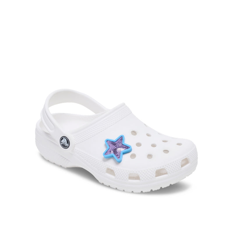 Jibbitz™ Charm Purple Sequin Star