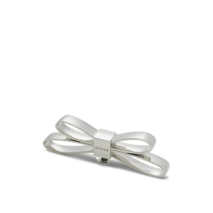 Jibbitz™ Charm Mega Silver 3D Bow - Crocs™ Việt Nam