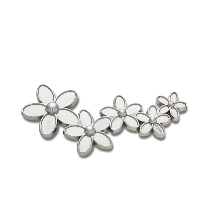 Jibbitz™ Charm Mega Silver Flower Cluster - Crocs™ Việt Nam