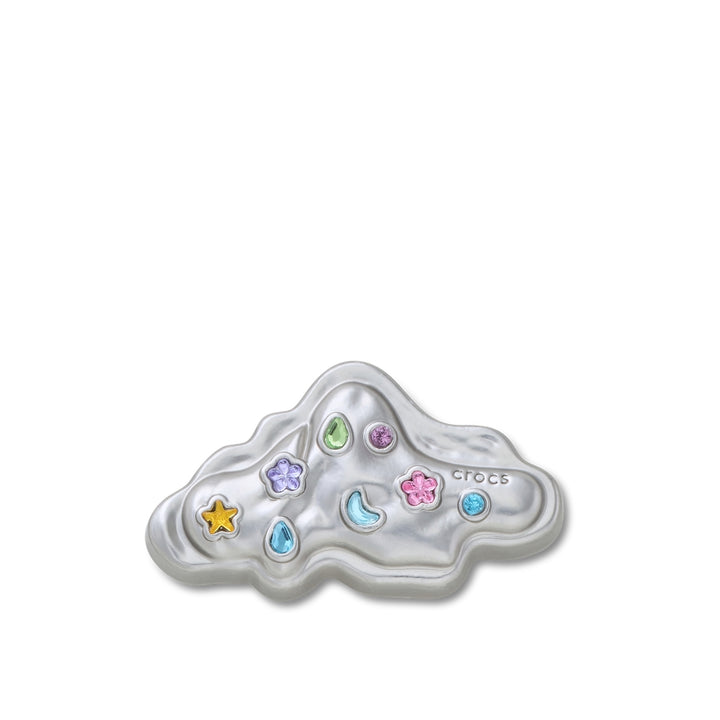 Jibbitz™ Charm Silver Meta Gem Cloud - Crocs™ Việt Nam