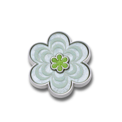 Jibbitz™ Charm Marbled Green Flower