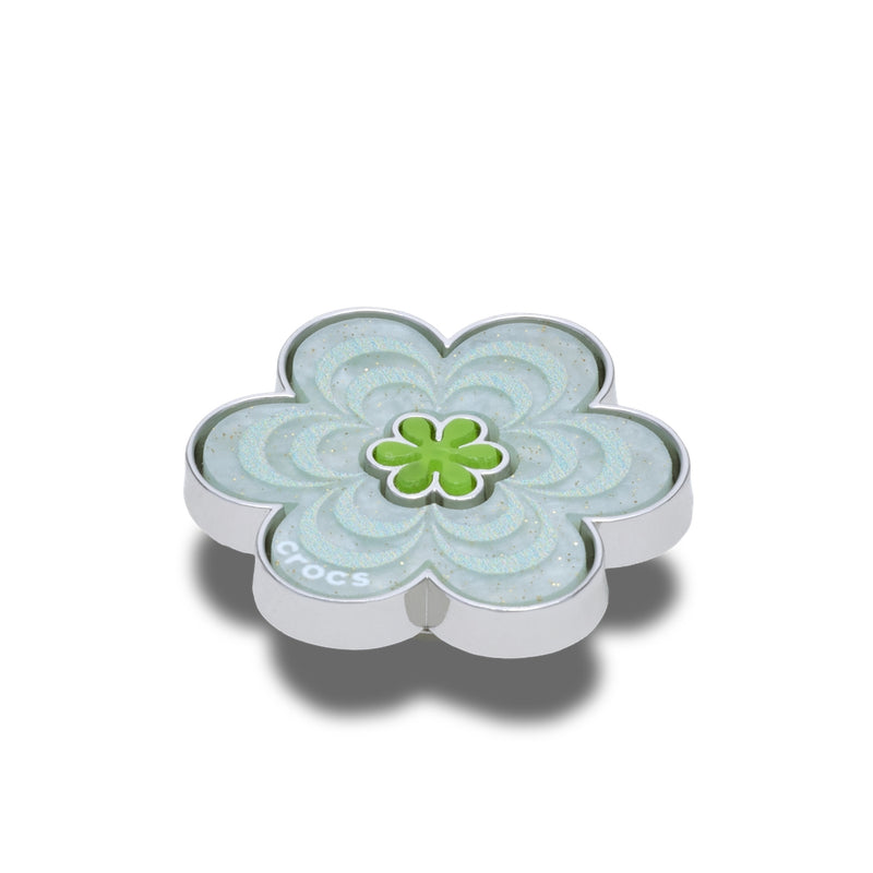 Jibbitz™ Charm Marbled Green Flower