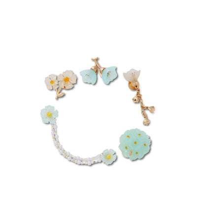 Jibbitz™ Charm Blue Dainty Floral
