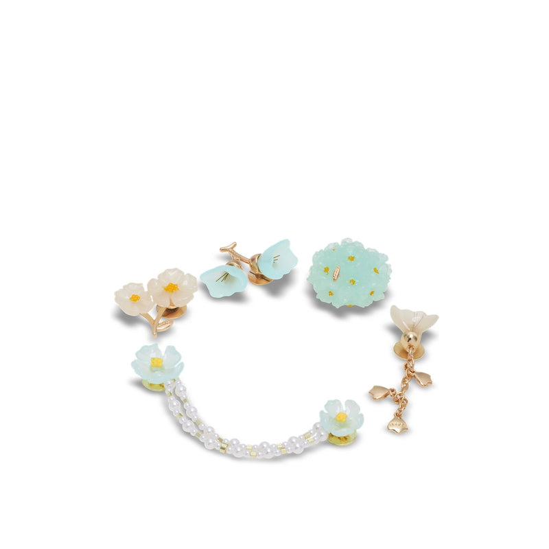 Jibbitz™ Charm Blue Dainty Floral