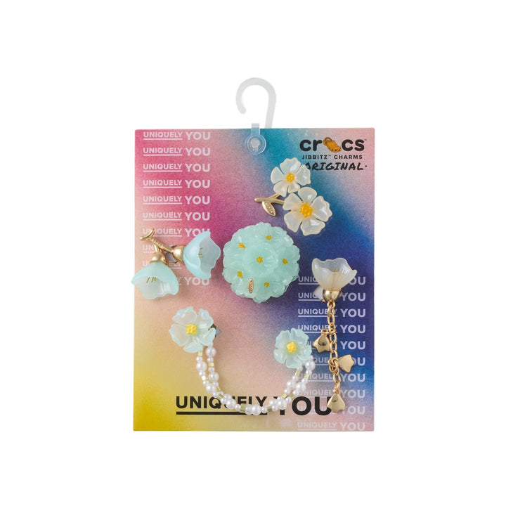 Jibbitz™ Charm Blue Dainty Floral - Crocs™ Việt Nam