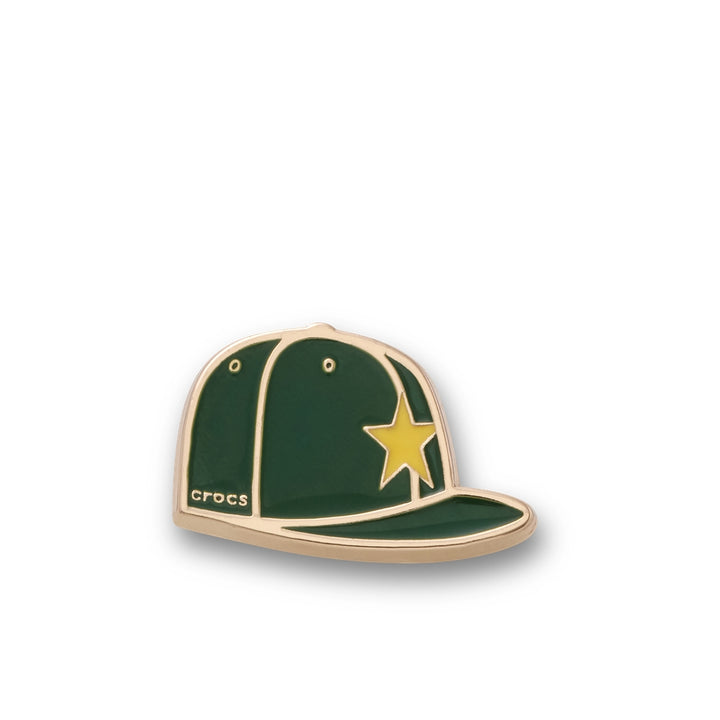 Jibbitz™ Charm Green Star Baseball Cap - Crocs™ Việt Nam