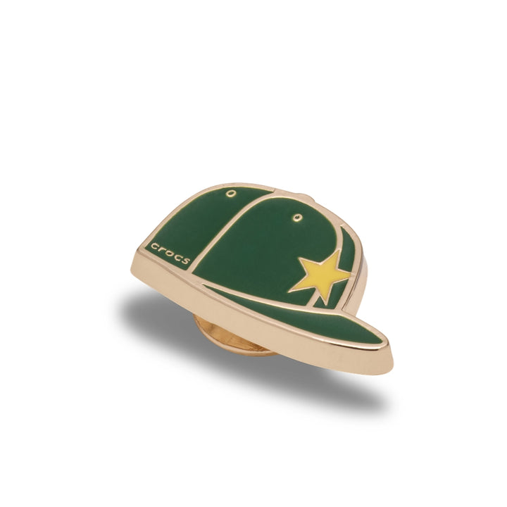 Jibbitz™ Charm Green Star Baseball Cap - Crocs™ Việt Nam