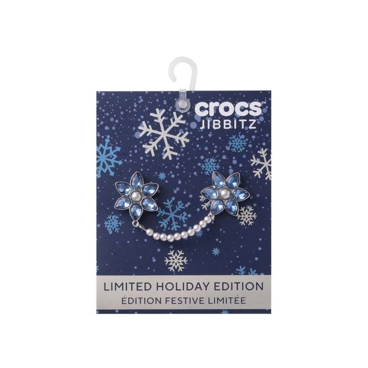 Jibbitz™ Charm Gem Flower and Pearl Chain