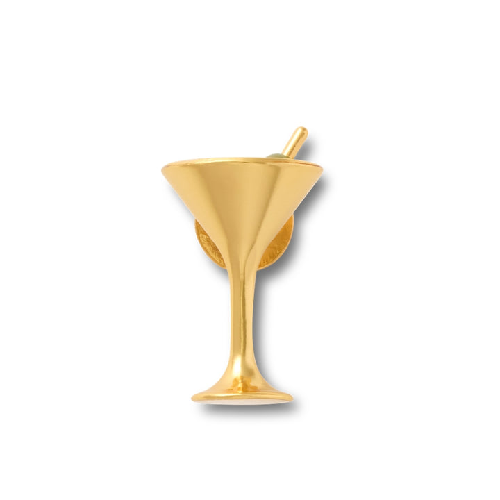 Jibbitz™ Charm Gold Plated Martini Glass