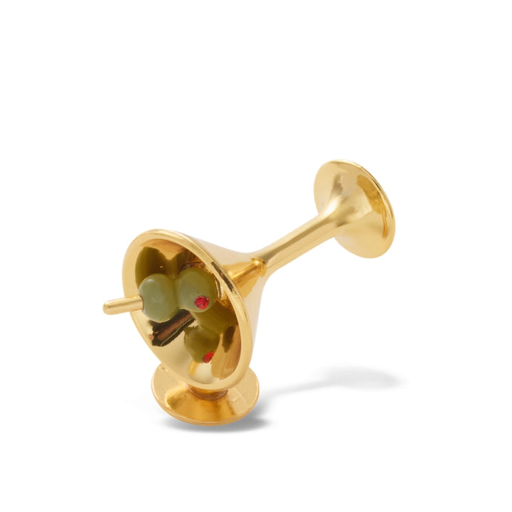 Jibbitz™ Charm Gold Plated Martini Glass