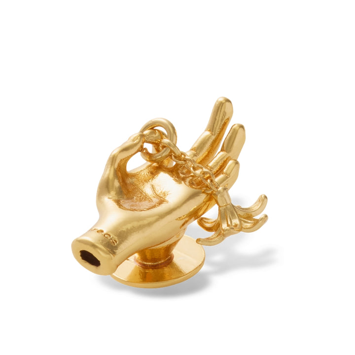 Jibbitz™ Charm Gold Plated Hand and Mistletoe - Crocs™ Việt Nam