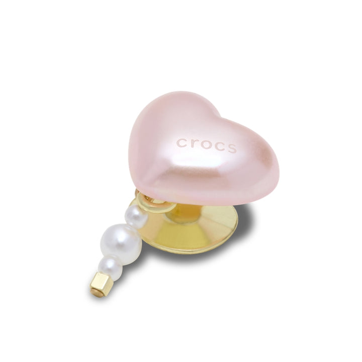 Jibbitz™ Charm Pink Pearl Heart - Crocs™ Việt Nam