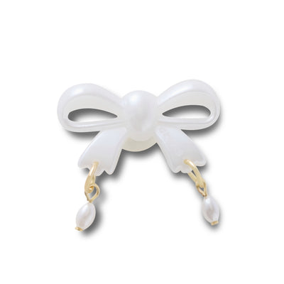 Jibbitz™ Charm Bow And Pearl Dangle