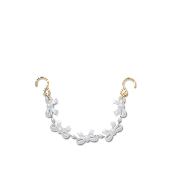 Jibbitz™ Charm Pearl Bow Rivet Chain