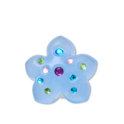 Jibbitz™ Charm Dainty Gem Blue Flower