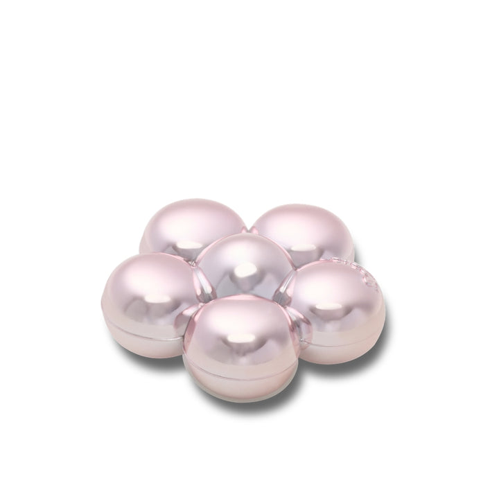 Jibbitz™ Charm Pink Metallic Puffy Flower