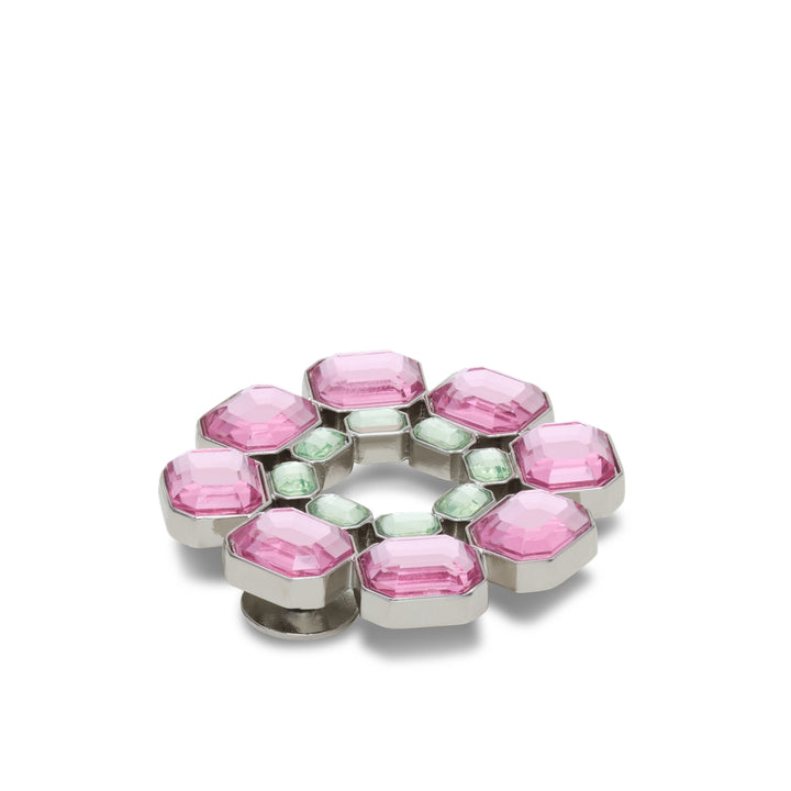 Jibbitz™ Charm Pink And Green Gem Cirlce - Crocs™ Việt Nam