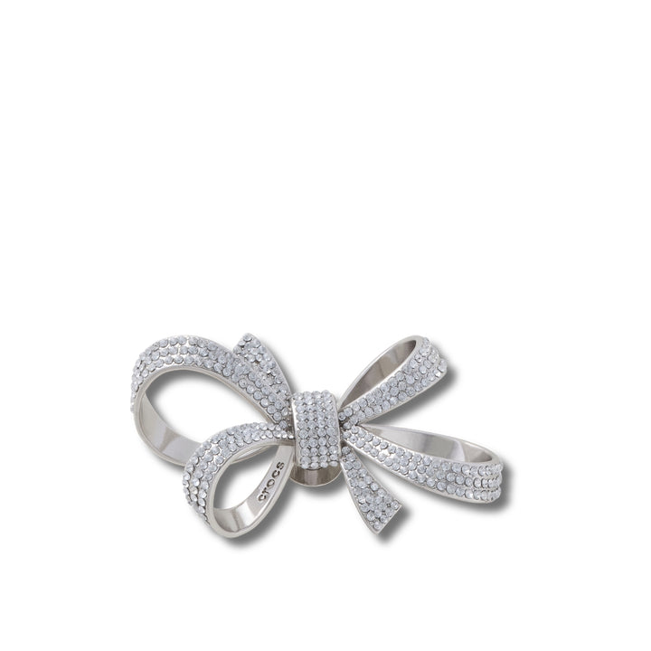 Jibbitz™ Charm Silver Gem Bow Charm - Crocs™ Việt Nam