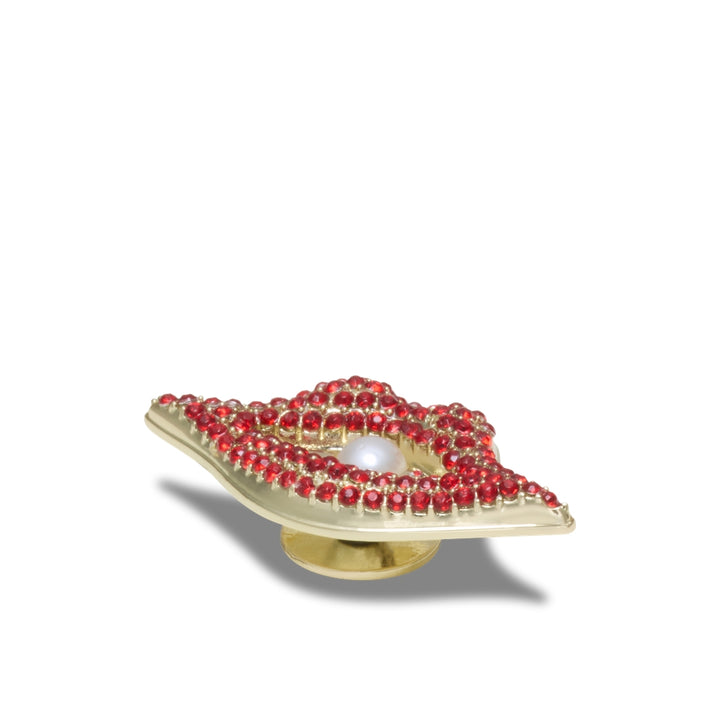 Jibbitz™ Charm Red Pearl Lips