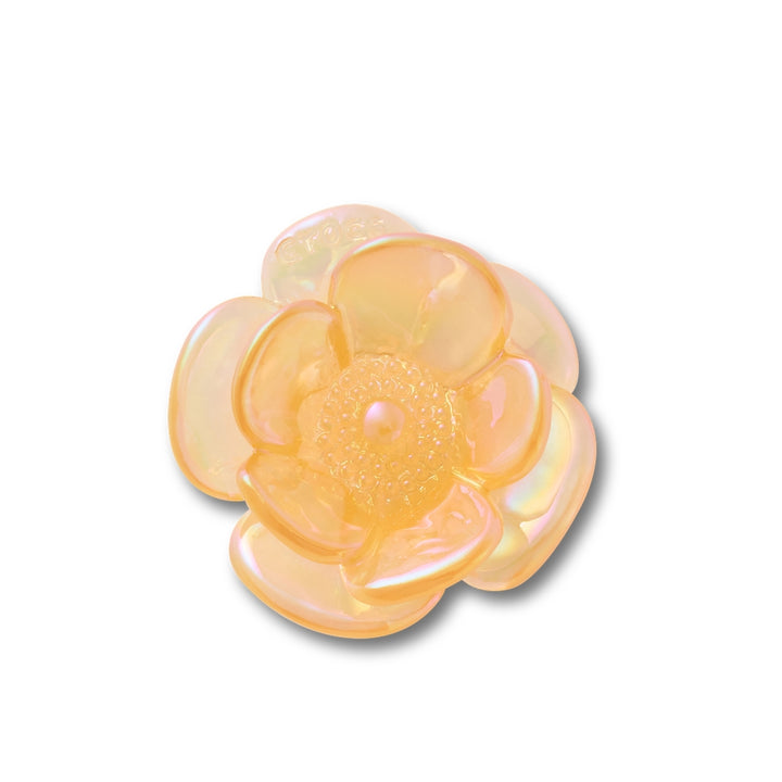 Jibbitz™ Charm Orange Iridescent Flower