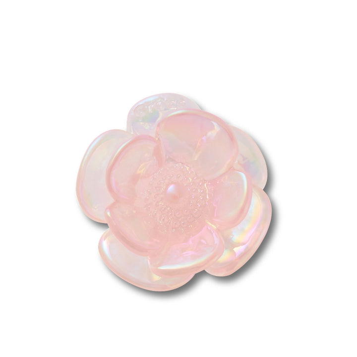 Jibbitz™ Charm Pink Iridescent Flower