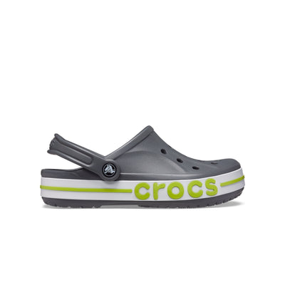 Giày Clog Unisex Crocs Bayaband - Slate Grey/Lime Punch
