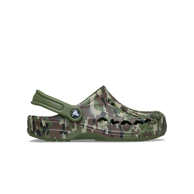 Giày Clog Unisex Crocs Baya Seasonal Printed - Army Green