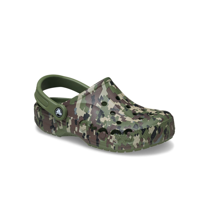 Giày Clog Unisex Crocs Baya Seasonal Printed - Army Green